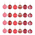 thumbnail image 1 of 24pcs Xmas Ball Hanging Decor Xmas Tree Hanging Ornament Hanging Adornment, 1 of 8