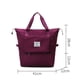 thumbnail image 3 of Bolso de hombro plegables de gran capacidad impermeables de tela Oxford para mujer, de mano para gimnasio, 3 of 5