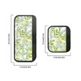 thumbnail image 5 of Xoenoiee 6 PCS Refrigerator Door Handle Covers Anti-skid Kitchen Appliance Decor Fridge Dishwasher Oven Handle Gloves Keep Off Fingerprints Oil Stain Food Spot, Green Leaf, 5 of 5