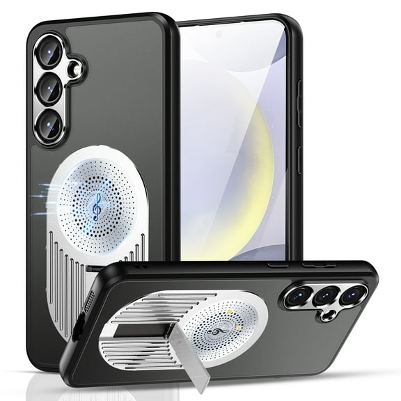 Allytechgroup Magnetic Compatible with Samsung Galaxy S21 FE Case, Cooling Case Compatible with Wireless Charging Slim Anti-Drop Protective Cover for Samsung Galaxy S21 FE