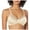 Beige, variant on Bras for Women Plus Size Full Coverage Unlined Bra with Underwire Wide Strap,34C