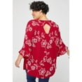 thumbnail image 2 of Catherines Women's Plus Size Embroidered Gauze Tunic, 2 of 6