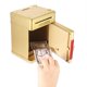 thumbnail image 5 of Inteprter Caja de ahorro de dinero para billetes de monedas grandes, banco automático, ranura para dinero, contraseña, almacenamiento de teclado Almacenamiento y organización del hogar No.1 Inteprter HA024804-01, 5 of 5