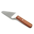 thumbnail image 3 of SPRING PARK Pie Server Cake Holder Transfer Triangular Spade Spatula for Pizza Cake Baking Wood Wooden Handle Shovel Stainless Steel, 3 of 6