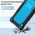thumbnail image 5 of Kebiory Case for Onn 12.1 Inch Pro Tablet 2024 Model/Onn 12.1" Tablet Pro 100146663 Case,Shockproof Kids Case with Shoulder Strap for Walmart Onn 12.1" Tablet Pro (2024 Model:100146663)(Black/Blue), 5 of 7