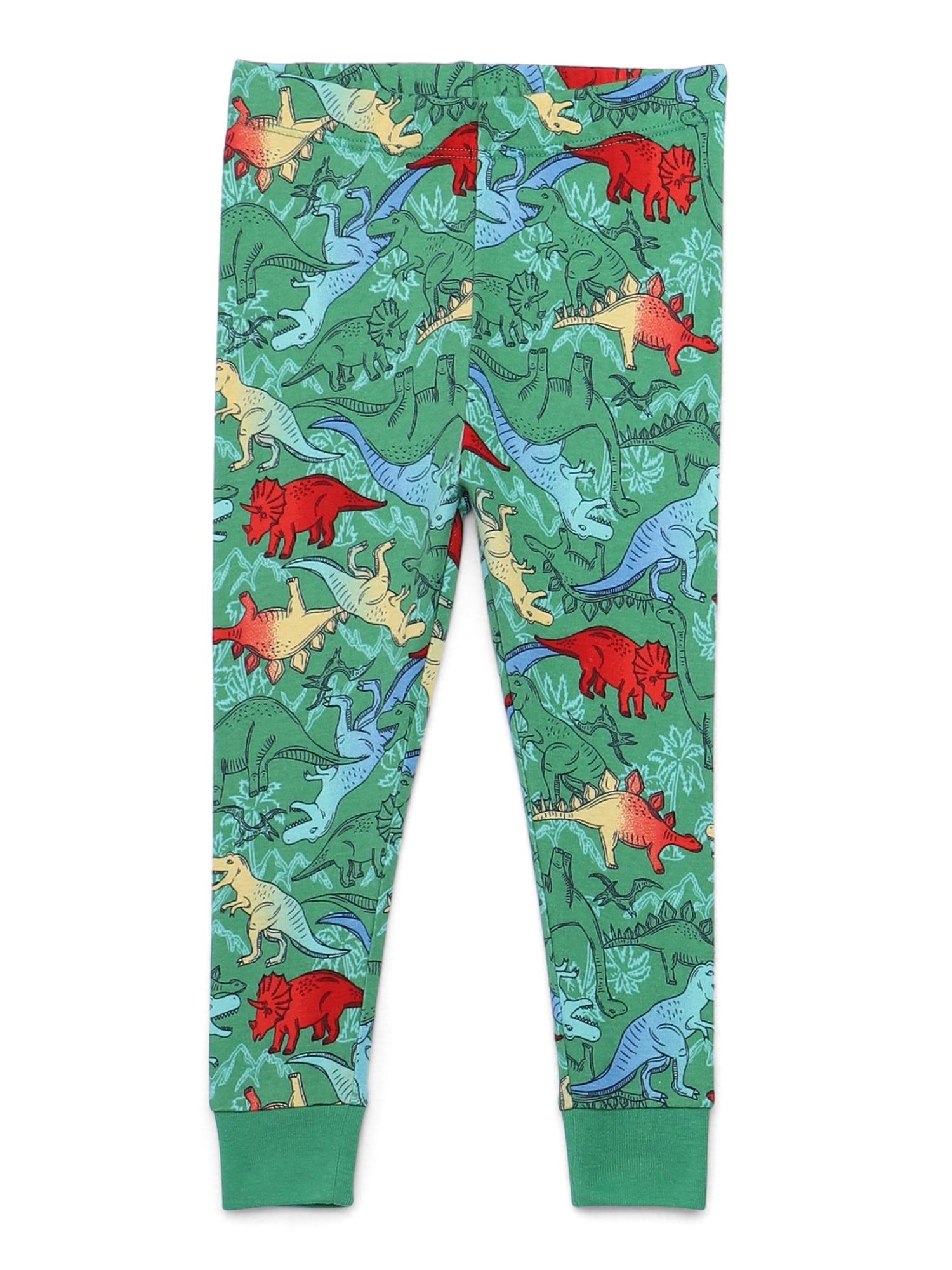 Wonder Nation Toddler Boys Cotton Tee and Pants Sleep Set, 3-Pack, Sizes 12M-5T