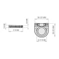thumbnail image 4 of Richelieu Bp77325 15/16" Center To Center Ring Cabinet Pull, 4 of 4