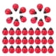 thumbnail image 1 of Red Resin Ladybug Figurines for Decor 100Pcs Landscape Decoration, 1 of 5