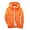 Orange, variant on Mercatoo Youth Boys Girls Rain Jacket 𝐔niform Windbreaker Coats 𝐖aterproof Lightweight kids Fall Hooded Rain Coat with Pockets