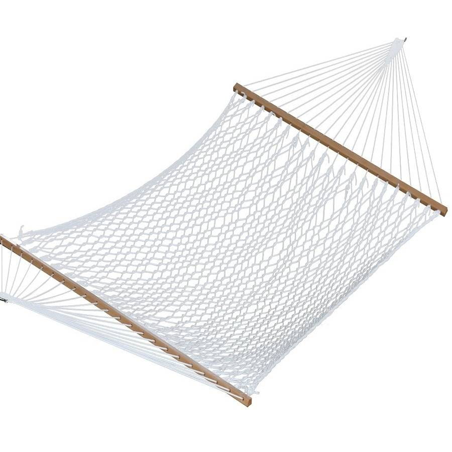 Polyester Rope Hammock, Double (White)