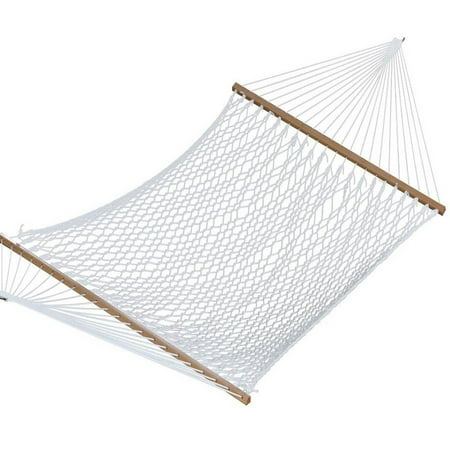 Polyester Rope Hammock Double White