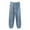 Blue, variant on ManxiVoo Women's Fleece Lounge Pants Solid Color Sleepwear Soft Fuzzy Pajama Bottoms Elastic Waist Comfort Home Wear Blue