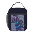 thumbnail image 2 of Gamer Character Pattern Portable Lunch Bag for Women, Reusable Thermal Tote for Travel and Daily Use, 2 of 6
