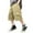 Khaki, variant on Boy's Street Leisure Sports Pocket Drawstring Stretch Waist Color Cargo 5 Division Of Labor Pants Casual Boys Pants Army Green 120