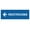 Blue, variant on Basic Restrooms Left Arrow Directional Sign (White/Red) - Small