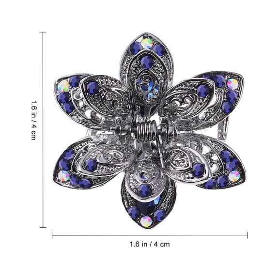Decorative Rhinestone Bobby Pins Hair Clips for Women, Stylish Sparkling Hairpins to Your Look