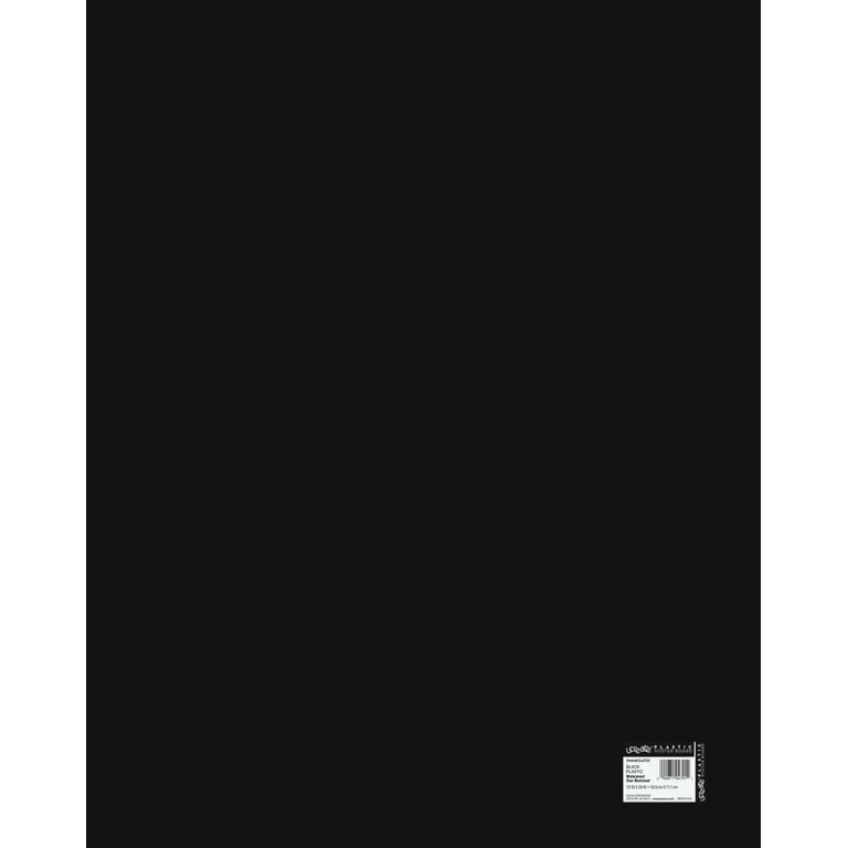 Pacon Plastic Poster Board, Black