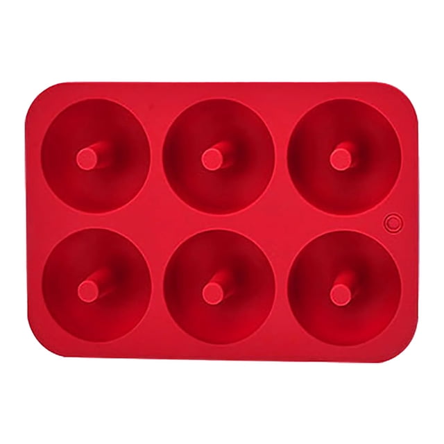 AKEGAMN Kitchen Gadgets Silicone Donut Baking Pan Non Stick Dishwasher Decoration Tools