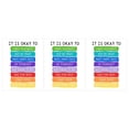 thumbnail image 1 of SHOWERORO Inspirational Classroom Decorations Coated Paper Decorative 3 Sheets Home Decor Parents, 1 of 8