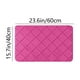 thumbnail image 2 of Alfombra absorbente premium para baño y ducha - Microfibra de secado rápido con reverso antideslizante, ideal para zonas húmedas, 40 x 60 cm, lavable, Aestivo | Rosa | AESTIVO, 2 of 7
