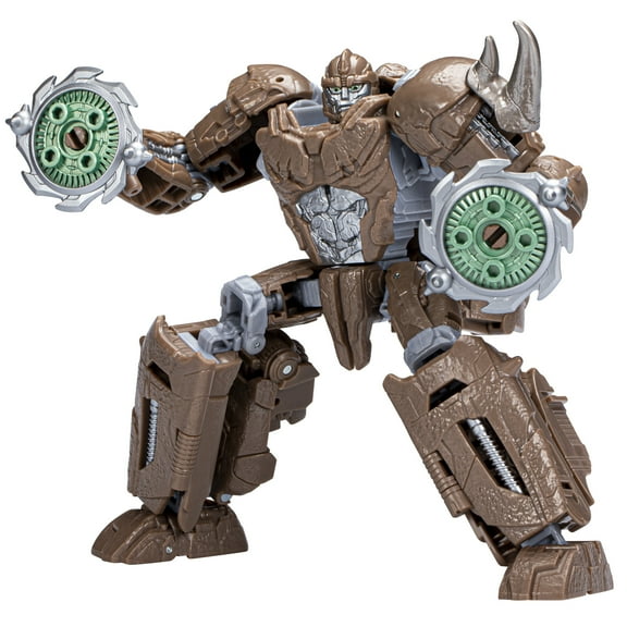 Transformers Rise of the Beasts Rhinox Kids Toy Action Figures, Plastic Multicolor, 0.77 lb