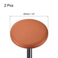 thumbnail image 2 of Uxcell 2Pcs Cojines para Taburetes, Cojín Redondo de 12 pulgadas para Sillas y Taburetes, Café, 2 of 6