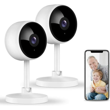 WiFi Security Camera, 1080P Home Security Camera Wireless Indoor with 2
