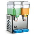 thumbnail image 1 of KWS CHD-2P Distributeurs de Boissons Chaudes et Froides Commerciaux en Acier Inoxydable Distributeurs de Boissons Professionnels 2 Réservoirs 3 Gallons par Réservoir, 1 of 3