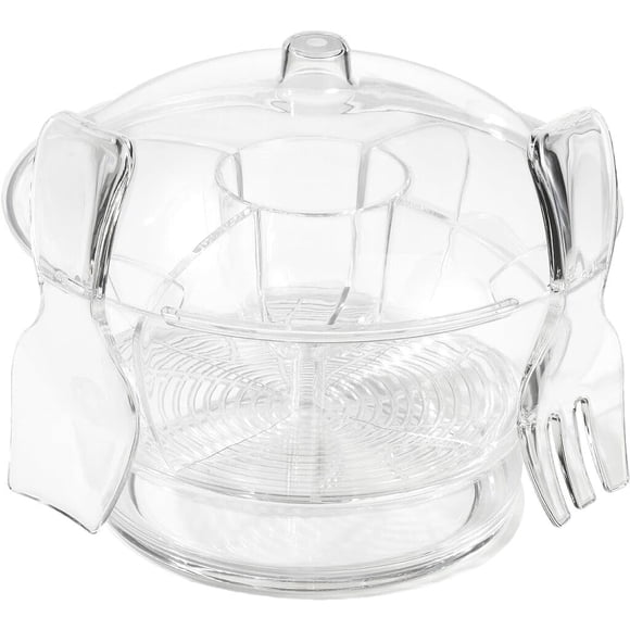 Ensaladera Acrílica Prodyne 6.5 Qt Blanco Hueso 28 cm