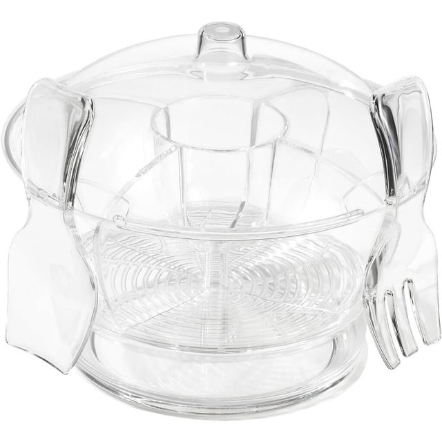 Ensaladera Acrílica Prodyne 6.5 Qt Blanco Hueso 28 cm