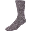 thumbnail image 2 of Polar Extreme Insulated Thermal Socks with Fleece Lining Pack of 2 (Brown), 2 of 2