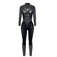 thumbnail image 1 of Mono de Halloween con estampado digital 3D de armadura de máquina para mujer, estilo urbano, 1 of 5