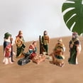 thumbnail image 3 of 10x Natividad Set Decoración Figurita Niño Jesús Nacimiento de Jesús Estatua Escultura de Pintado de par perfke estatuilla del nacimiento de jesus, 3 of 9