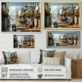 thumbnail image 4 of Designart "Heritage Of Cuban Colonial Architecture" Cuba Floater Framed Wall Art Living Room, 4 of 5