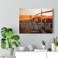 thumbnail image 2 of Scripture Walls And Ye Shall Go Forth Malachi 4:2 Bible Verse Canvas Christian Wall Art Ready to Hang Unframed, 2 of 9