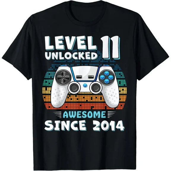 11 Year Old BDay Decorations Son Boy 11yr 2014 11th Birthday T-Shirt Gift for Da