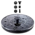 thumbnail image 1 of Amdohai Solar Fountain Pump with LED Lights, 2.4W 10V Solar Water Pump, 1 of 9