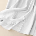 thumbnail image 5 of Axiiglly White Midi Skirts for Women 2026 Summer High Waisted Cotton Linen Beach Vacation Long Skirts with Pockets 2XL, 5 of 8