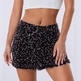 thumbnail image 2 of Afdoent Jean Shorts For Women High Waist Sequin Pants Bodycon Denim Shorts For Party Night Out Streetwear Women's Shorts, 2 of 4
