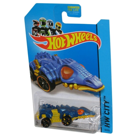 Hot Wheels HW City Blue Fangster (2013) Mattel Die-Cast Toy Car 53/250