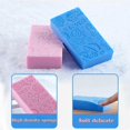 thumbnail image 1 of Exfoliating Bath Sponge, Asian Korean Bath Sponge For Shower 3 Pcs, 1 of 4