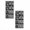B*2, variant on 1 Pcs 0-9 Self-Adhesive Waterproof Number Decal, Adhesive Numbers for Mailbox and Door Weatherproof Self-Adhesive Vinyl Stickers for Easy Address Identification Black White Numerals for Trash Can