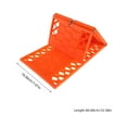 thumbnail image 2 of Snow Mat Traction Mats for Mud Trucks Off-road Tires Orange, 2 of 8