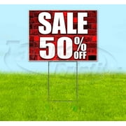 Sale 50% Off (18" x 24") Yard Sign, Includes Metal Step Stake