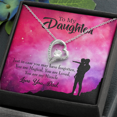 thumbnail image 3 of Pour Ma Fille Fille, C'est le Collier Miracle pour Toujours de Papa w Message Card, 3 of 7