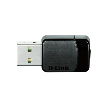 D-Link Wireless AC600 MU-MIMO Dual Band Wi-Fi USB Network Adapter, Simple Setup, Backwards Compatible