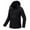 1-Black, variant on Plus Size Outwear for Women Casual Fashion Lightweight Waterproof Jacket Outdoor Hiking Running Coat with Pockets