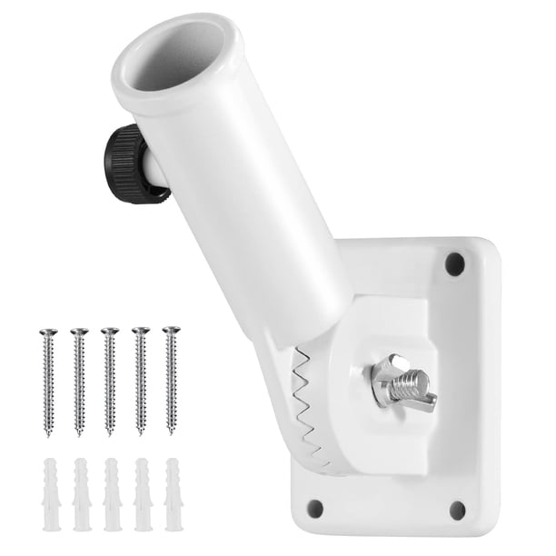 Lot De 2 Supports De Poteau 30cm DEANKEJI - Fixation Réglable Pour Caméra Et Boîte Électrique