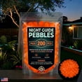 thumbnail image 2 of 2026 Colorful Glow In The Dark Garden Stones Night Luminous Pebbles Rainbow Glow In The Dark Stepping Rocks Outdoor Landscaping Decor Glowing Stones Fish Tank Aquarium Decora, 2 of 9