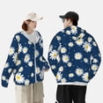 thumbnail image 4 of Lsque Daisies Flowers UPF 50+ Lightweight Sun Protection Men's Women's Long Sleeve Shirt, Hoodie Performance -XX-Large, 4 of 9
